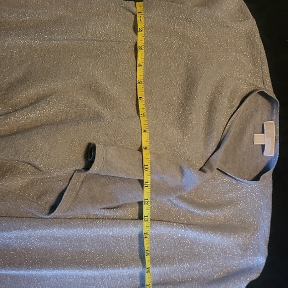 Michael Kors Waterfall Cardigan Gray Women's Size Small EUC - Picture 5 of 5